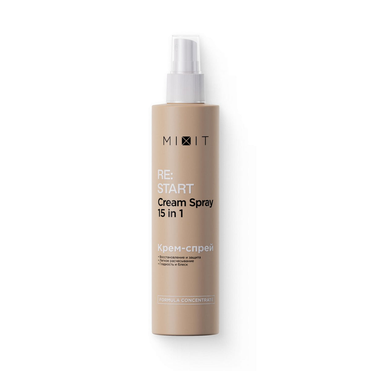 MIXIT "RE:START" Keratin Bomb Perfect Hair Cream Spray 15-in-1 250ml