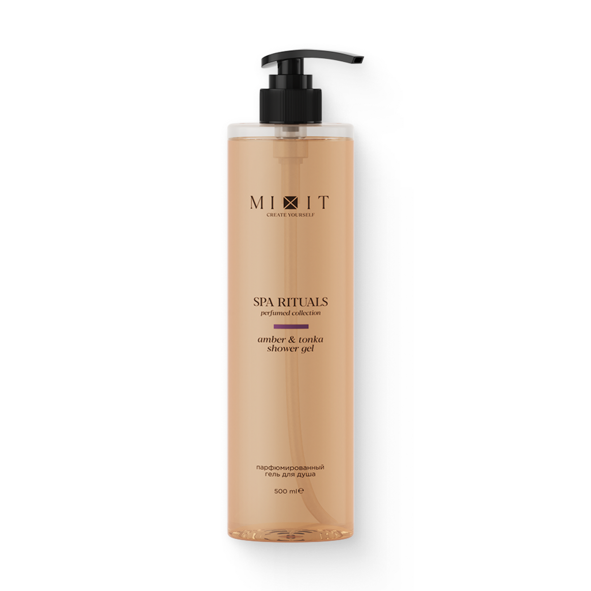 MIXIT Spa Rituals Amber & Tonka Perfumed Shower Gel 500ml