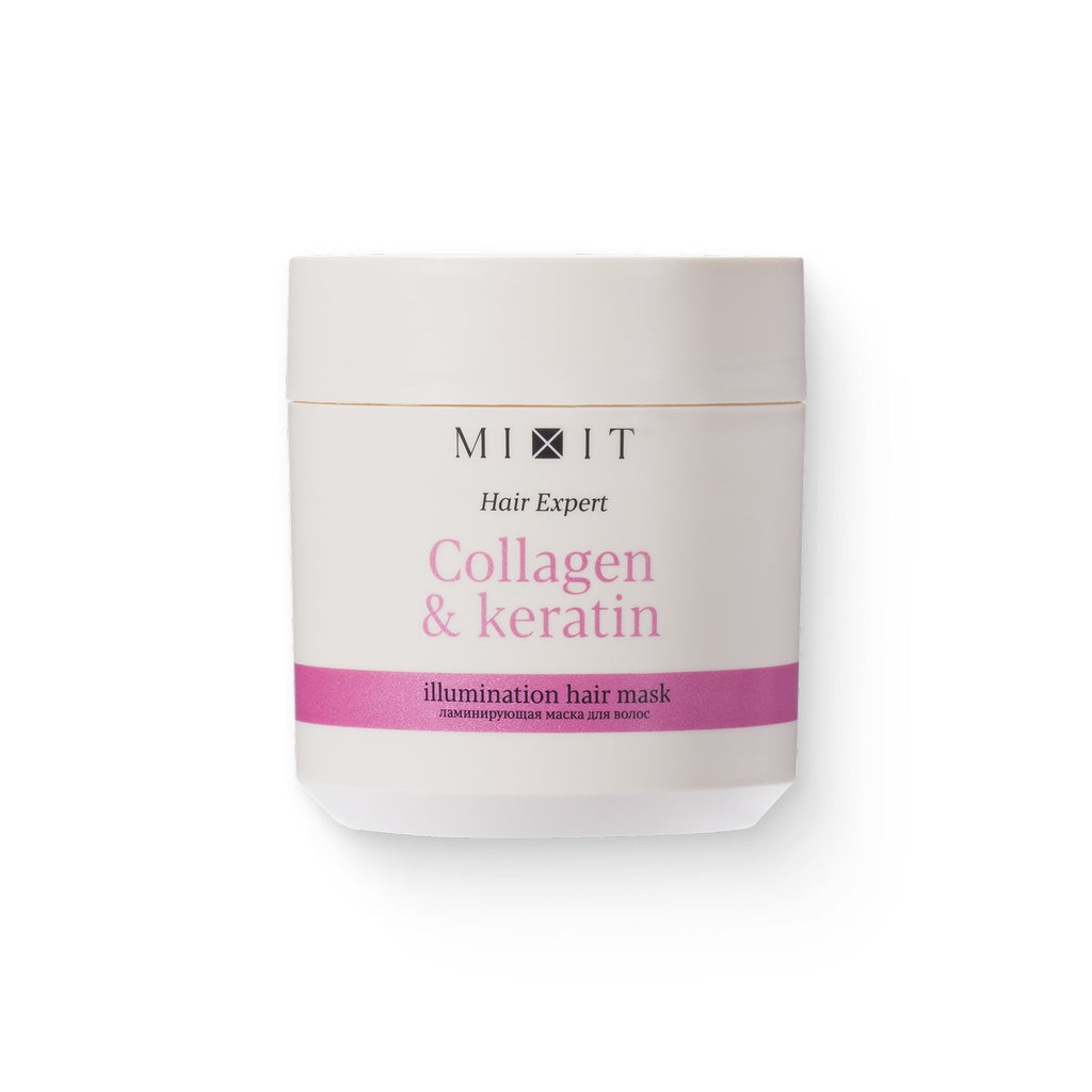 MIXIT Collagen & Keratin Laminating Mask for Frizzy Hair 400ml