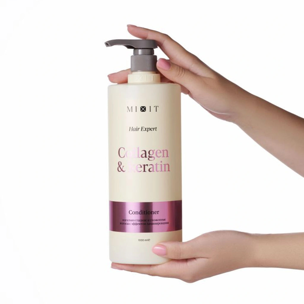 MIXIT Collagen & Keratin Laminating Conditioner for Frizzy Hair 1000ml