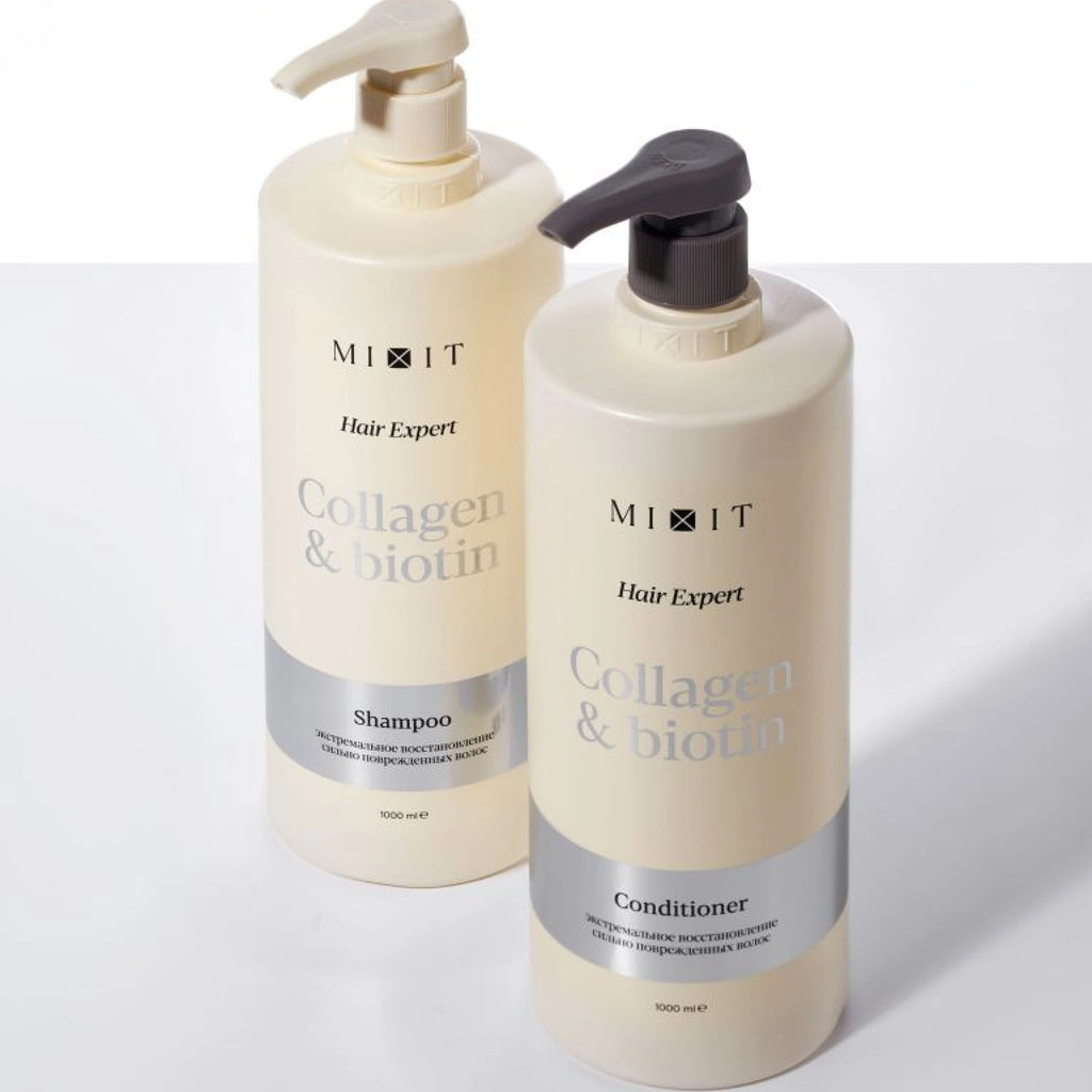 MIXIT Collagen & Biotin Extreme Repair Conditioner for Damaged Hair 1000ml