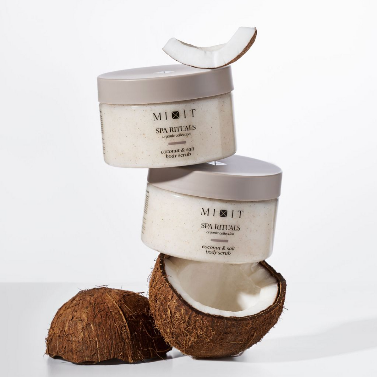 MIXIT Spa Rituals Coconut & Salt Exfoliating Body Scrub 300g