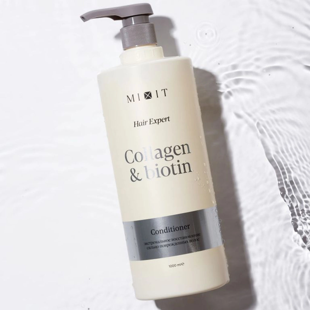 MIXIT Collagen & Biotin Extreme Repair Conditioner for Damaged Hair 1000ml