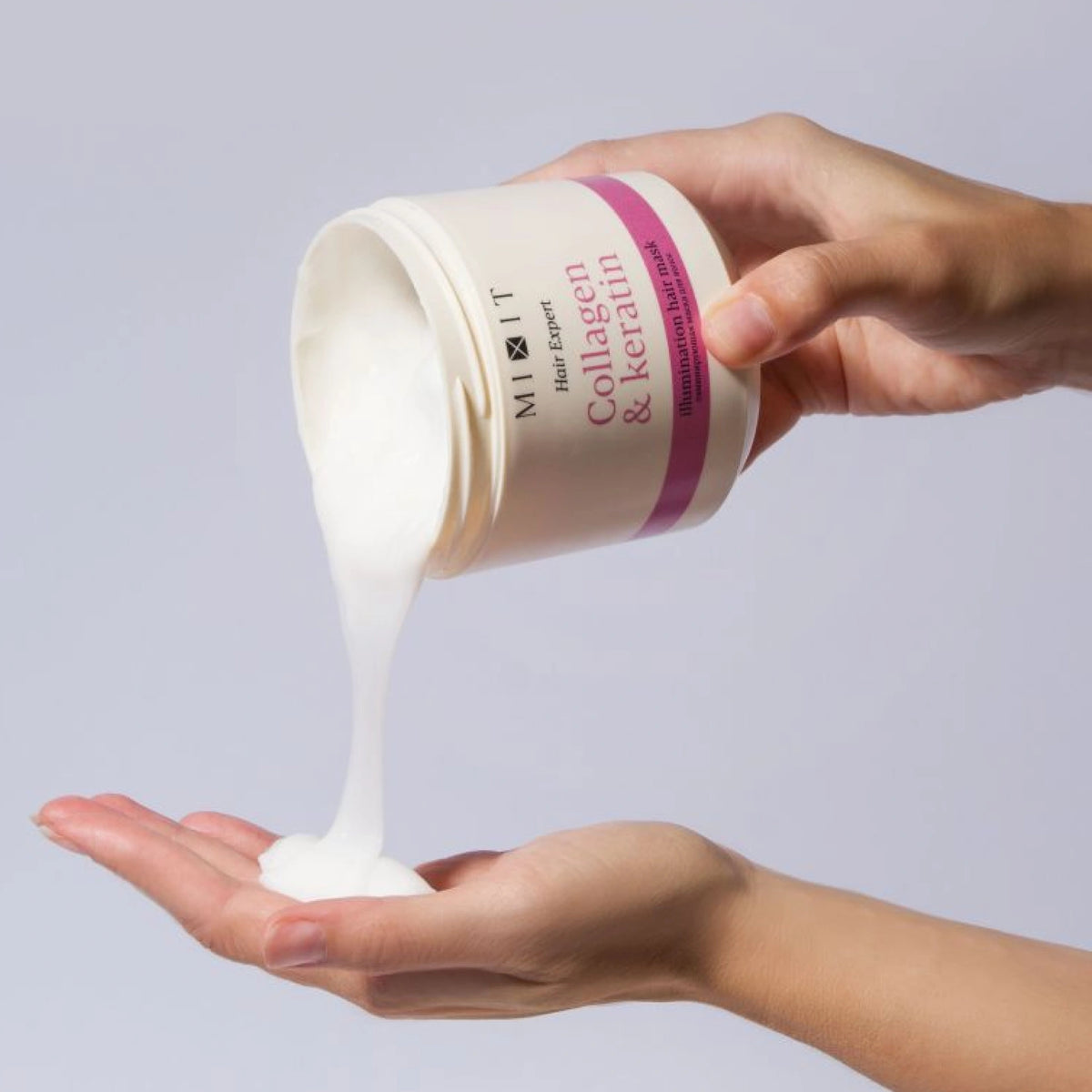 MIXIT Collagen & Keratin Laminating Mask for Frizzy Hair 400ml