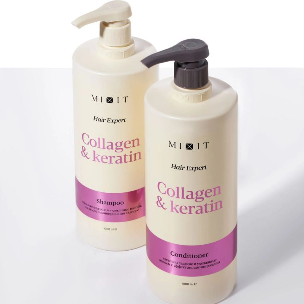 MIXIT Collagen & Keratin Laminating Conditioner for Frizzy Hair 1000ml