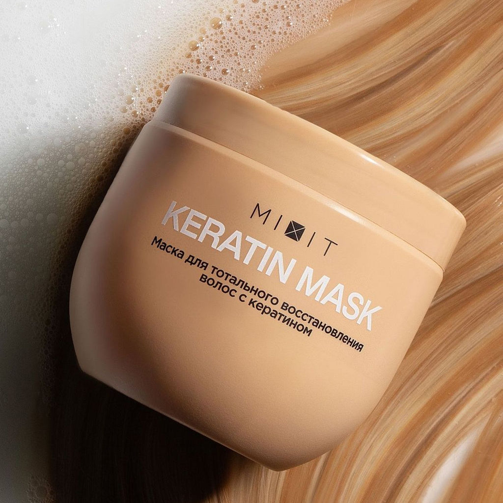 MIXIT "RE:START" Keratin Bomb Express Smoothing and Restoring Mask 500ml