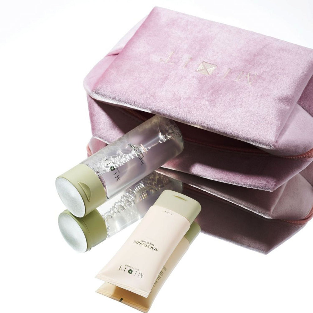 MIXIT Niacinamide Oil Control Pore Refining Face Care Set (Cleanser, Tonic, Cream)