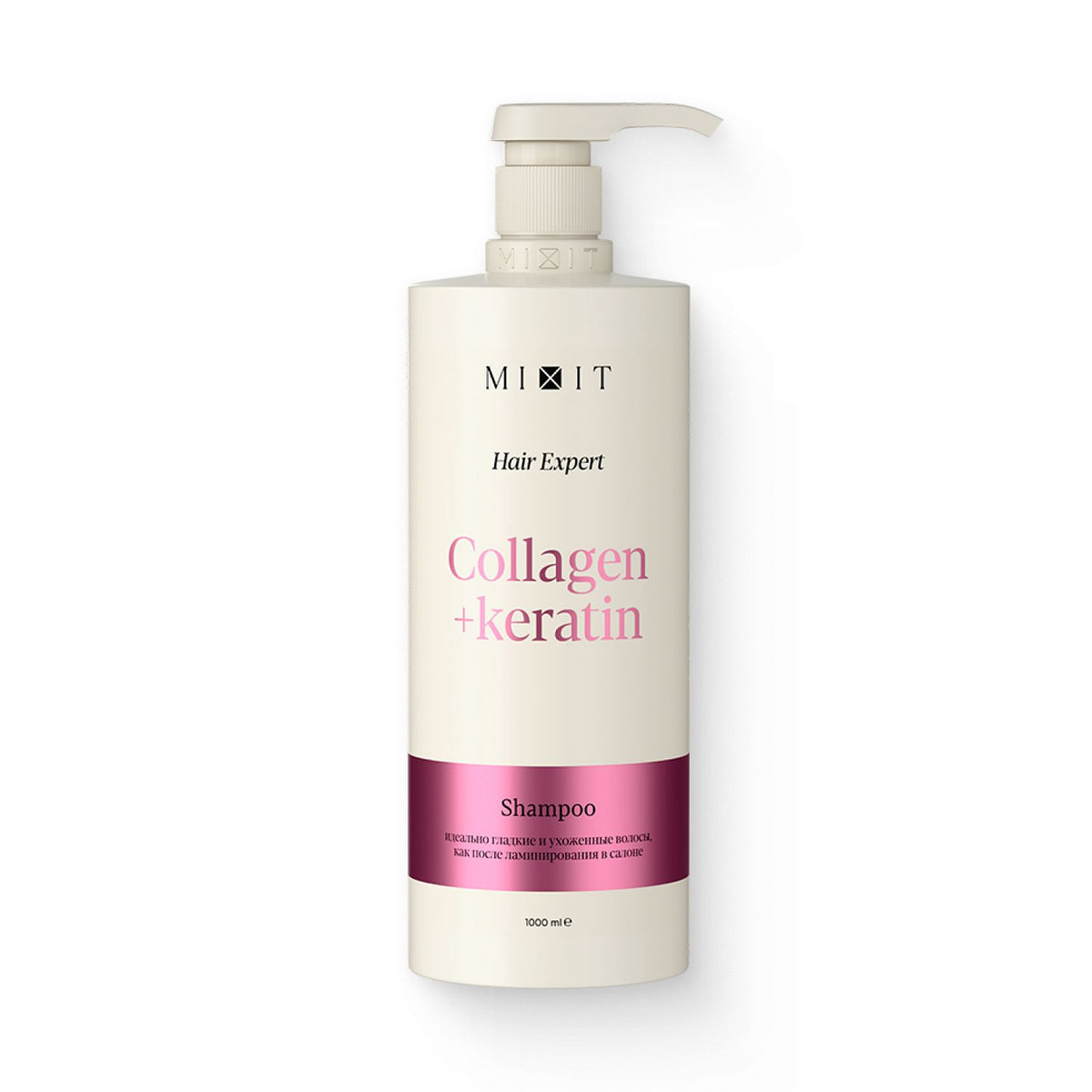 MIXIT Collagen & Keratin Laminating Shampoo for Frizzy Hair 1000ml