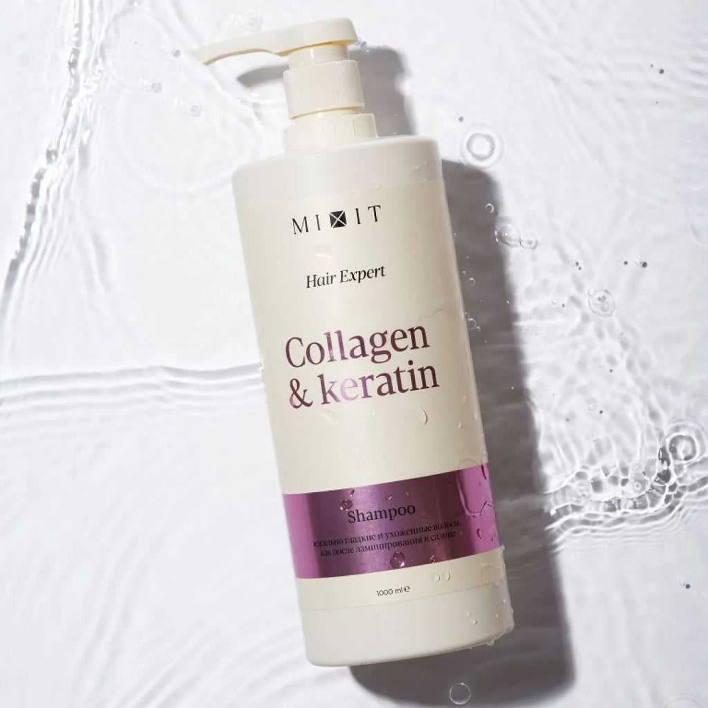 MIXIT Collagen & Keratin Laminating Shampoo for Frizzy Hair 1000ml
