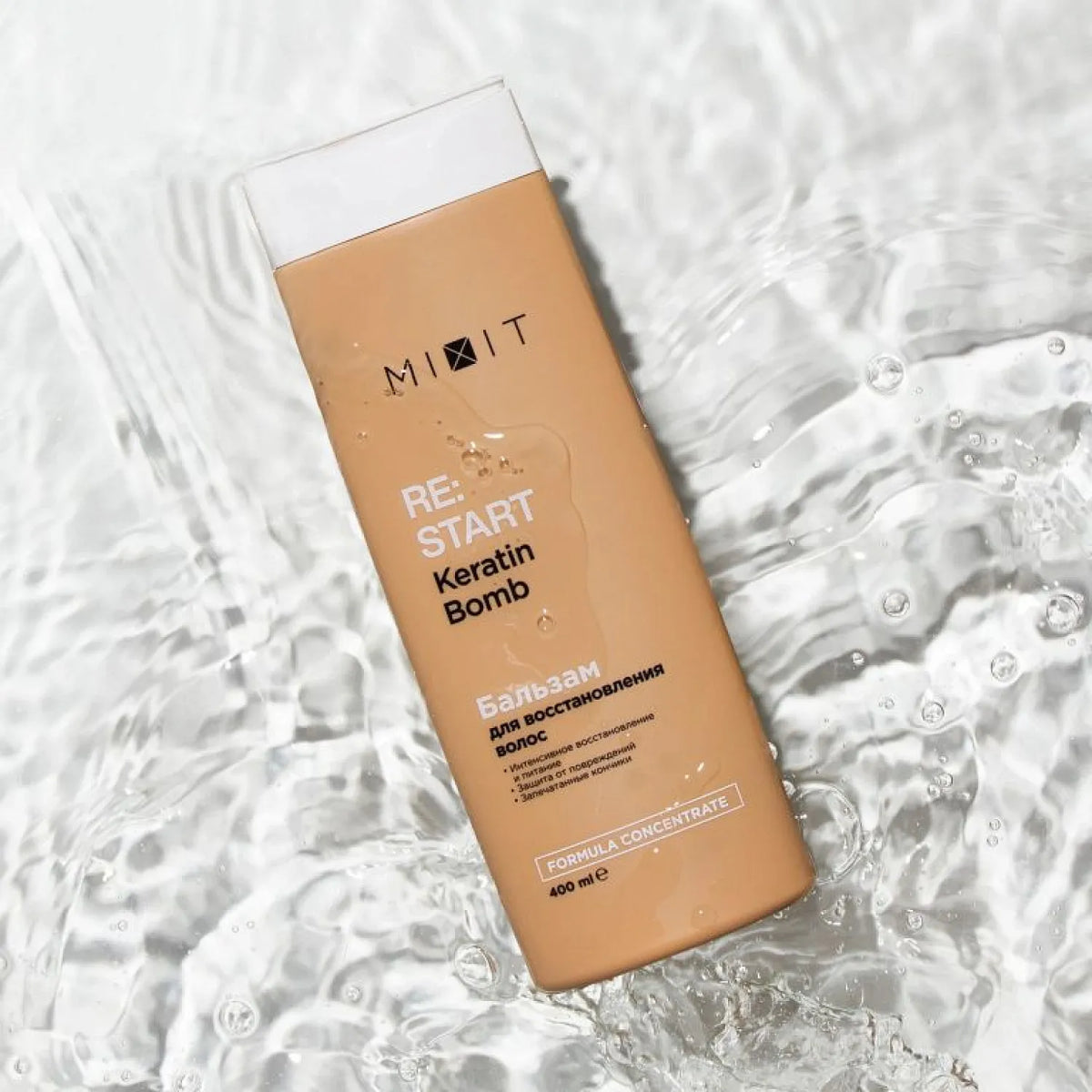 MIXIT "RE:START" Keratin Bomb Instant Smoothing Conditioner 400ml