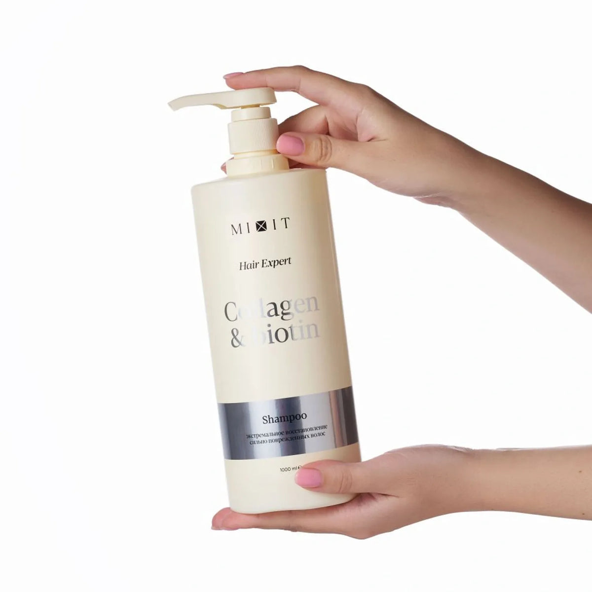 MIXIT Collagen & Biotin Extreme Repair Shampoo for Damaged Hair 1000ml
