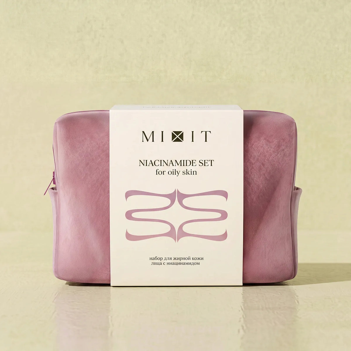 MIXIT Niacinamide Oil Control Pore Refining Face Care Set (Cleanser, Tonic, Cream)