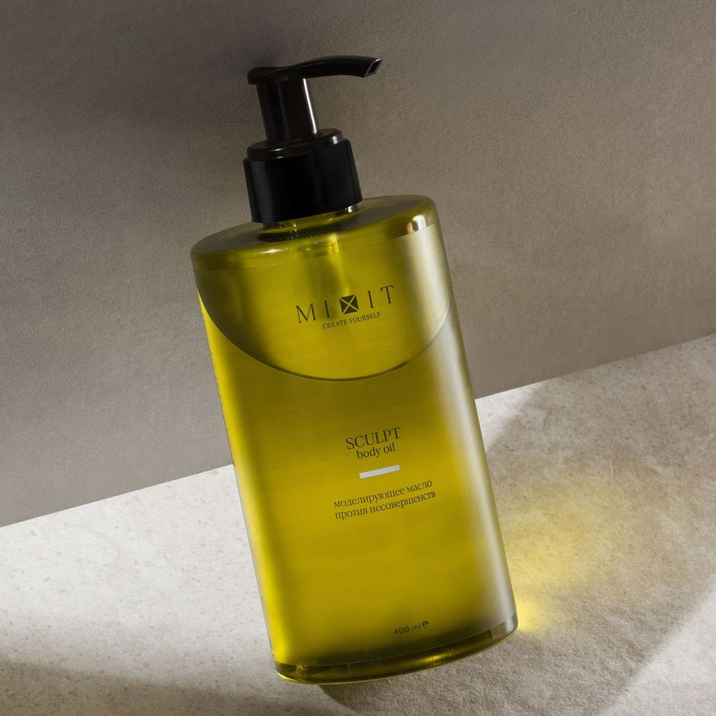MIXIT Sculpting Body Oil for Even Complexion and Stretch Mark Reduction 400ml