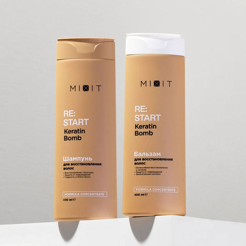 MIXIT "RE:START" Keratin Bomb Instant Smoothing Conditioner 400ml