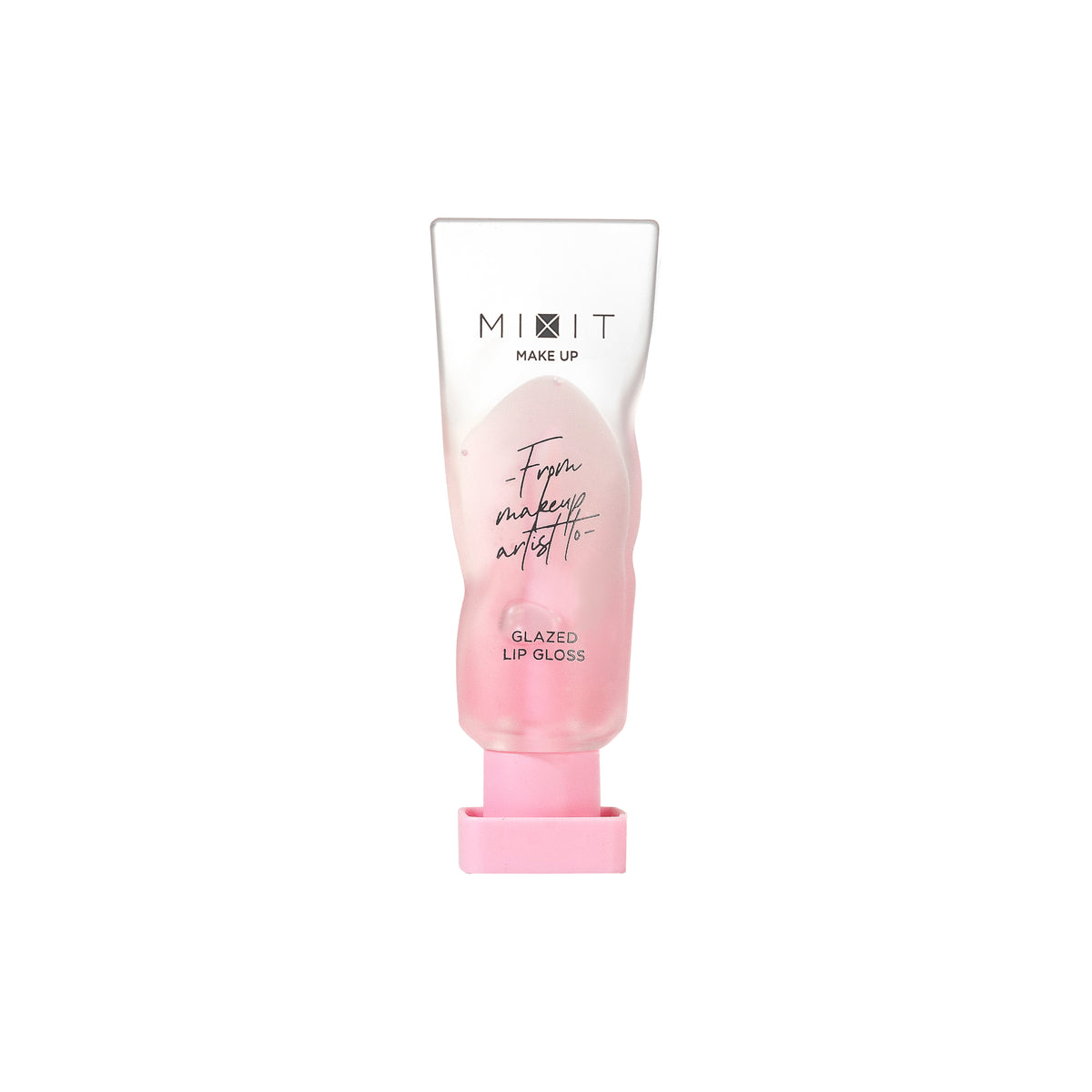 MIXIT Glazed Oil Gloss for Lips, Shade Pale Pink, 5ml