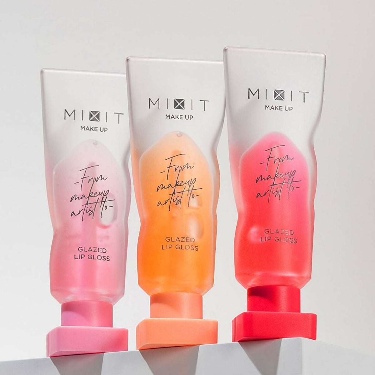 MIXIT Glazed Oil Gloss for Lips, Shade Damask, 5ml