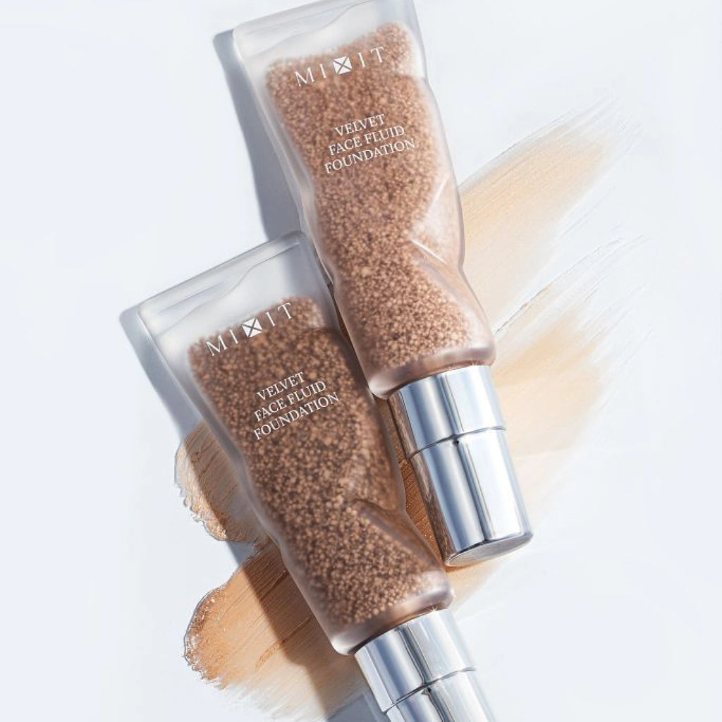 Make Up Velvet Face Fluid Foundation, 01 Natural, 30 ml