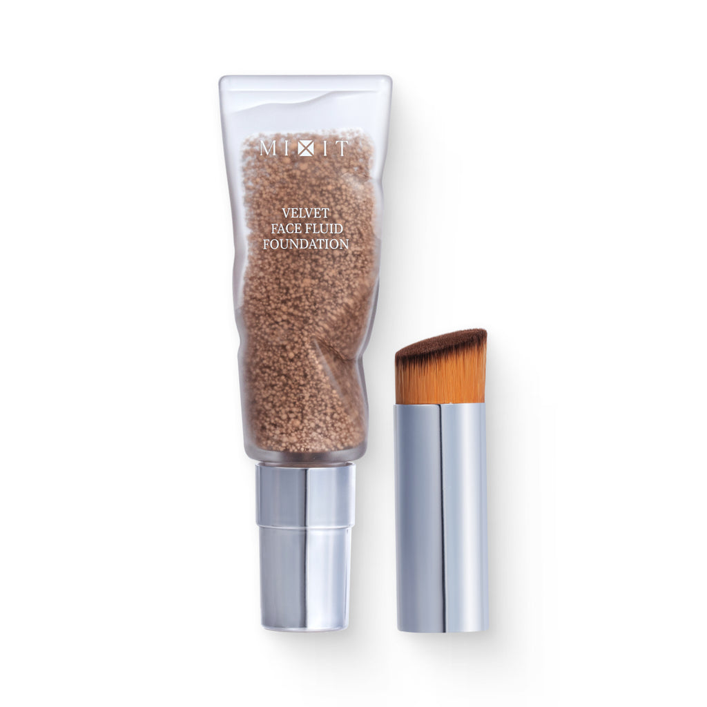 Make Up Velvet Face Fluid Foundation, 02 Soft Sand, 30 ml
