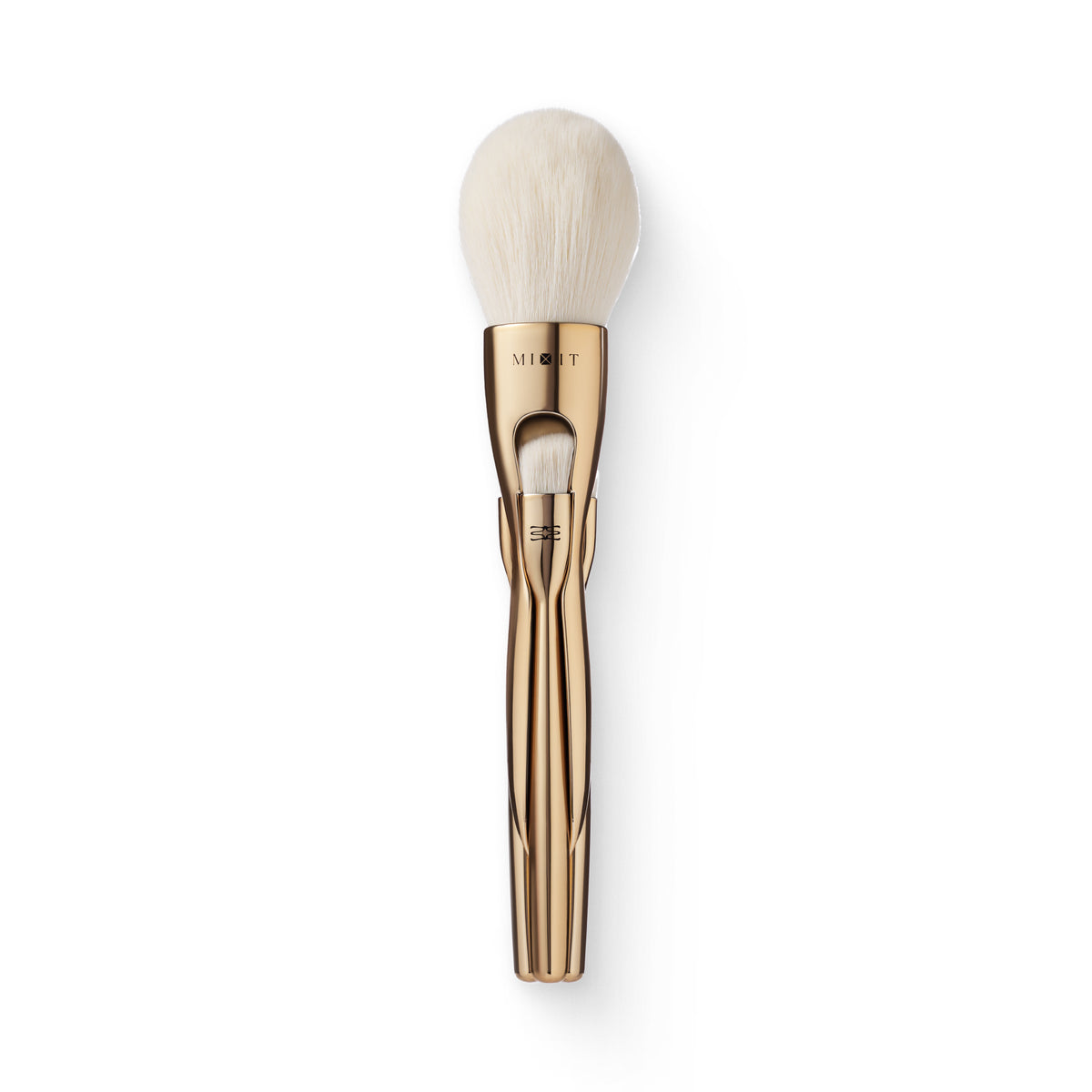 MIXIT Make Up Multi Brush Set 4 in 1, gold